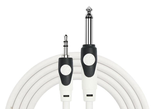 KIRLIN 6 Ft Cable 1/4" Mono Plug - 3.5MM TRS Plug LGA-565L-6