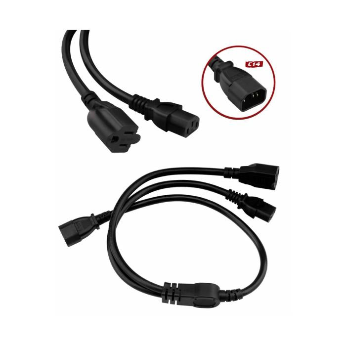 Audiopipe Power Splitter EX-PRO-12Y-IECF