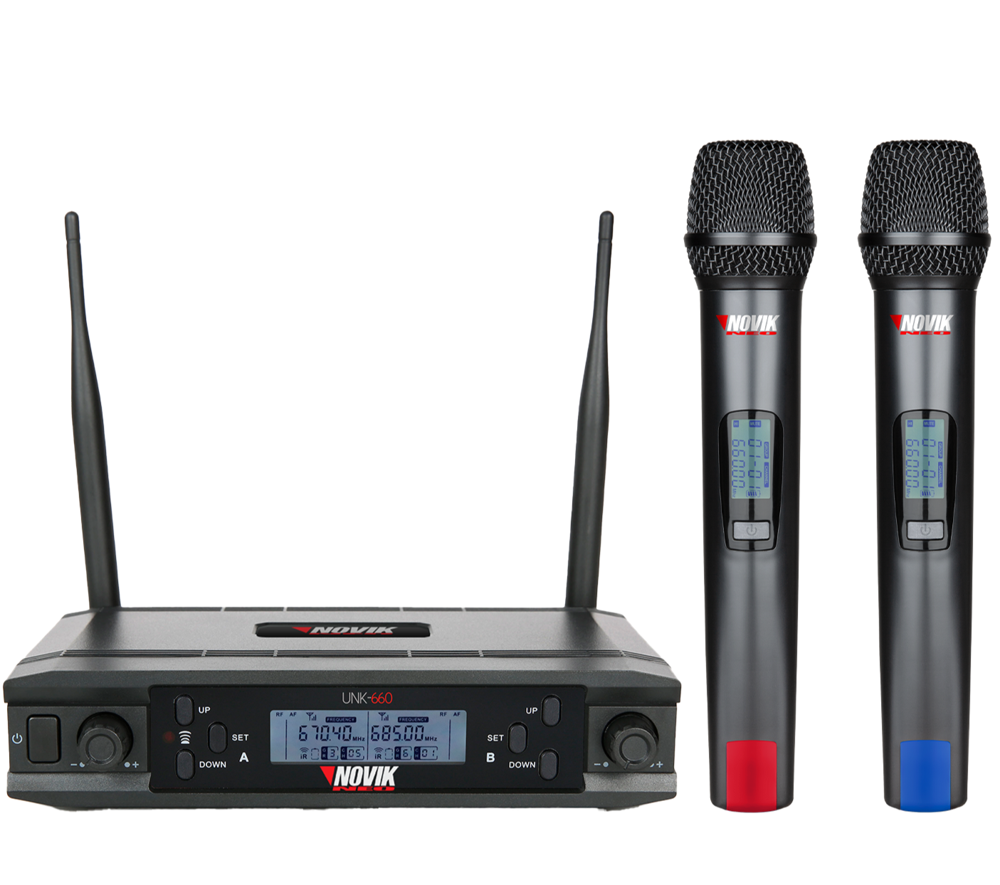 Novik Neo Dual Handheld Wireless Microphones UNK-660