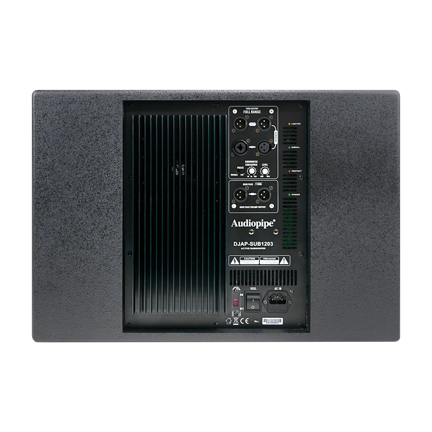 Audiopipe Active Sub Speaker 18” DJAP-SUB03