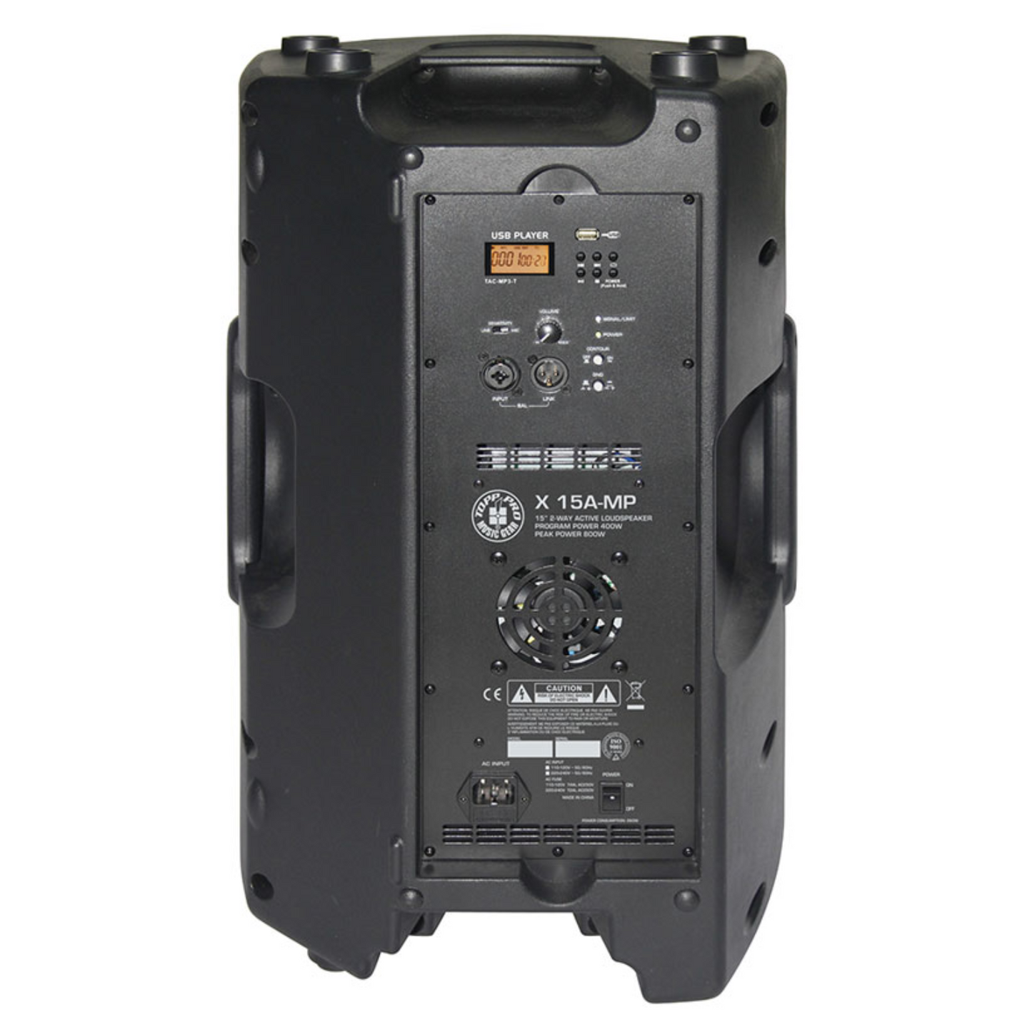 Topp Pro 15" Professional Active Speaker X-15A-MP