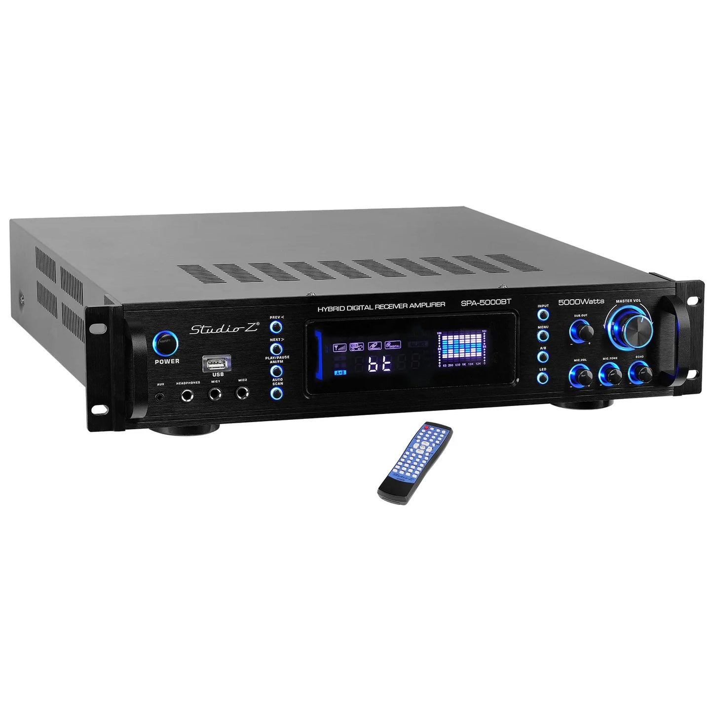 Studio Z Hybrid Digital Receiver Amplier 5000 Watts SPA-5000