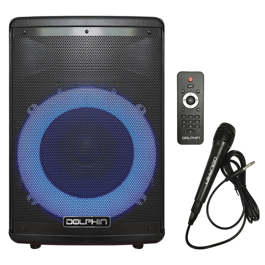 Dolphin 8" Rechargeable Speaker 2100W Watts SP-807RBT