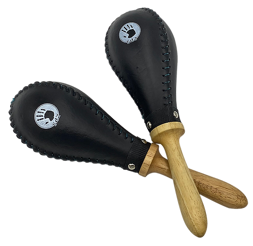5d2 Rawhide Large Maracas Black M700-BK