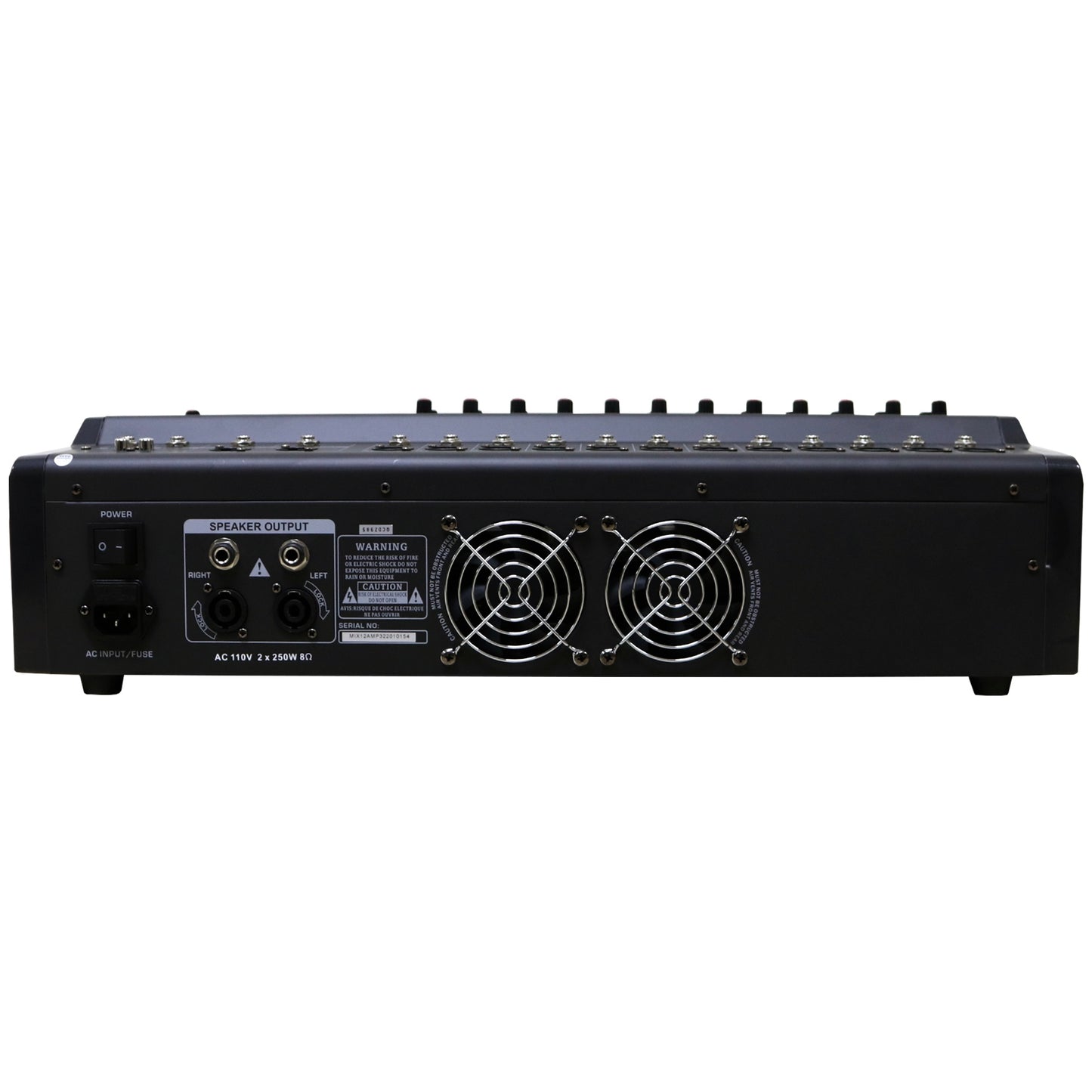 Soundtrack 12Ch XLR Powered Mixing Console MIX-12AMP3
