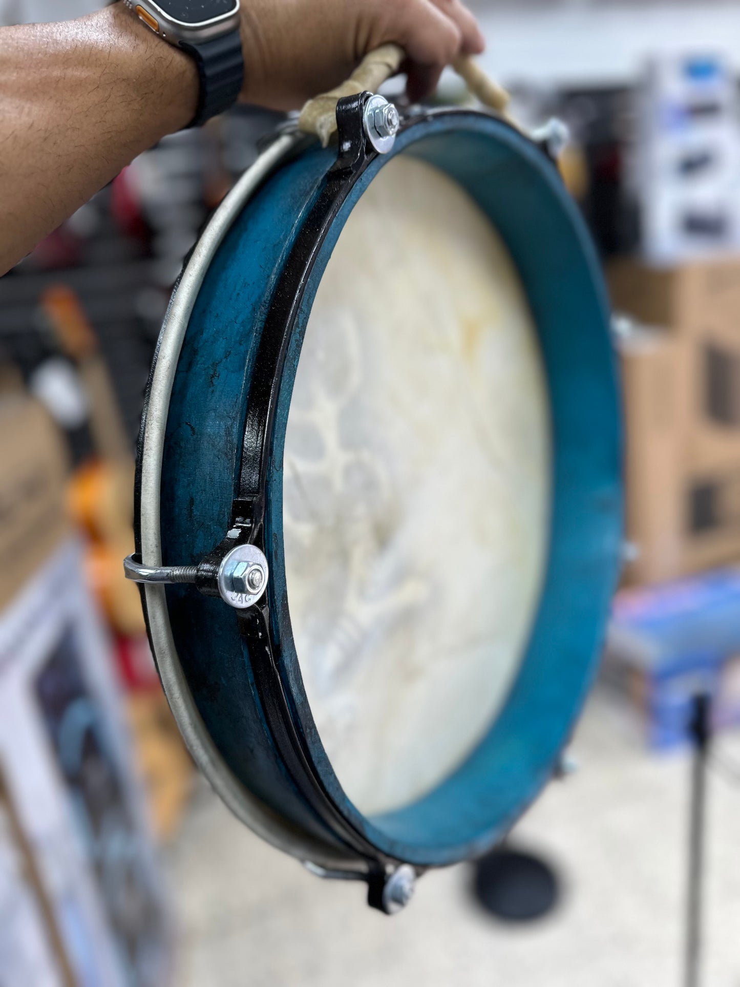 CVS Professional Pandero Seguidor 16" – Handcrafted for Raquel Music Store