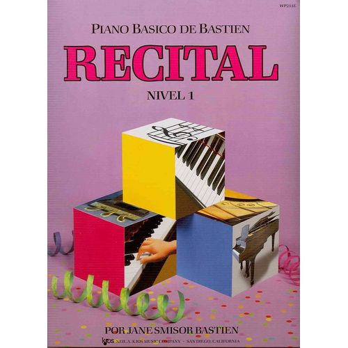 Bastien-Recital Nivel 1 WP211E