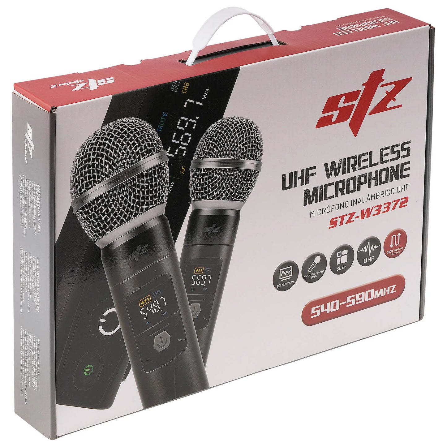 STZ Wireless Dual Microphones UHF STZ-W3372