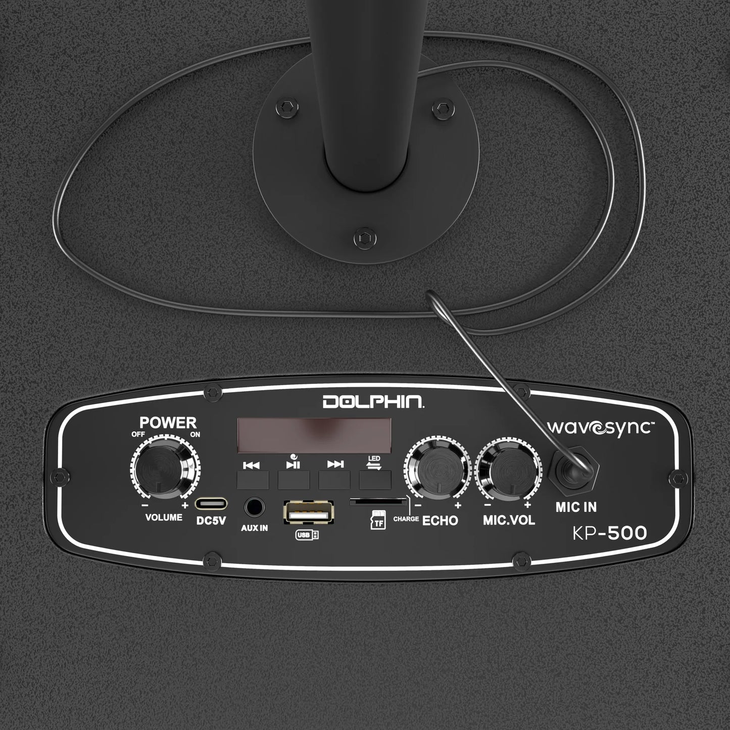 Dolphin Portable Karaoke Box Speaker KP-500