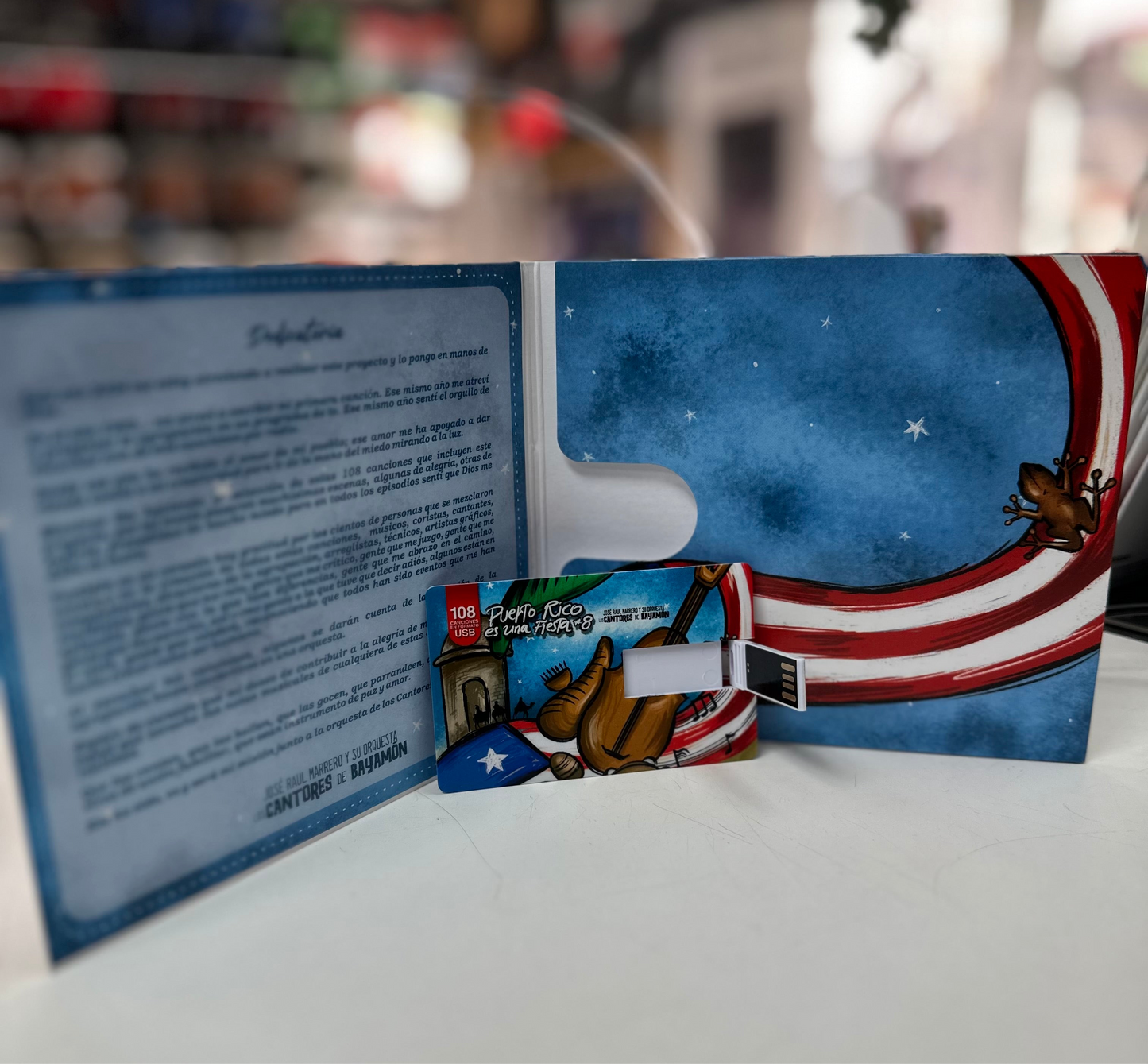 Puerto Rico es una Fiesta #8 by Los Cantores de Bayamon USB with 108 Canciones