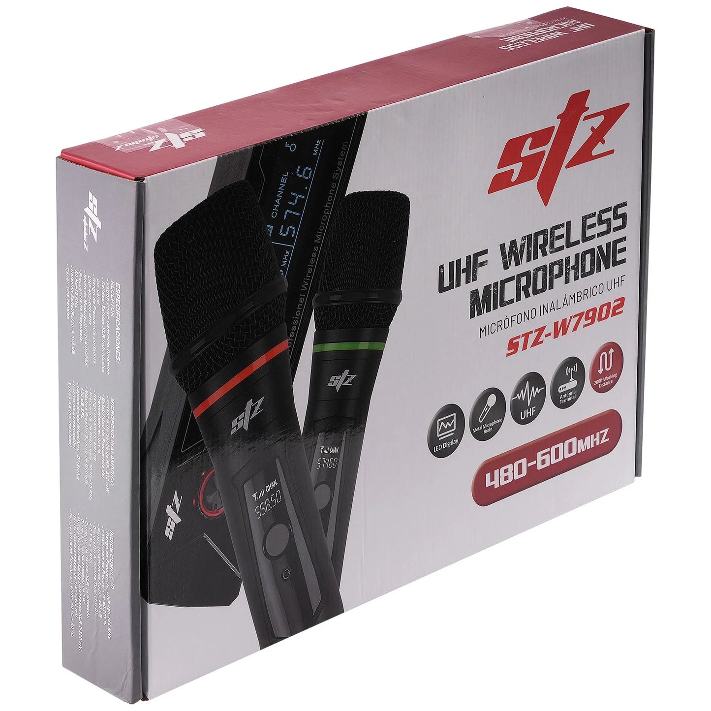 STZ Wireless Dual Microphones UHF STZ-W7902