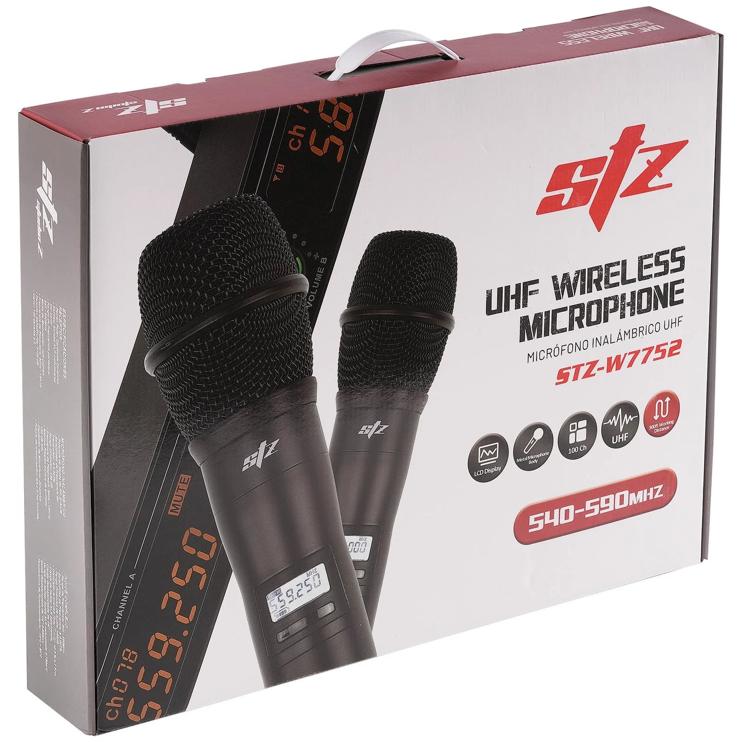 STZ Wireless Dual Microphones UHF STZ-W7752