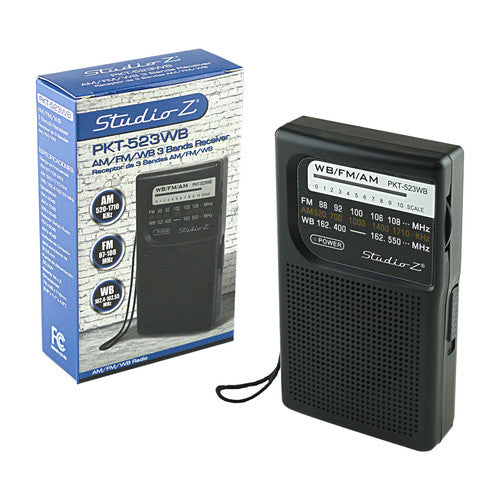 Studio Z Pocket Radio 3 Bands PKT-523WB
