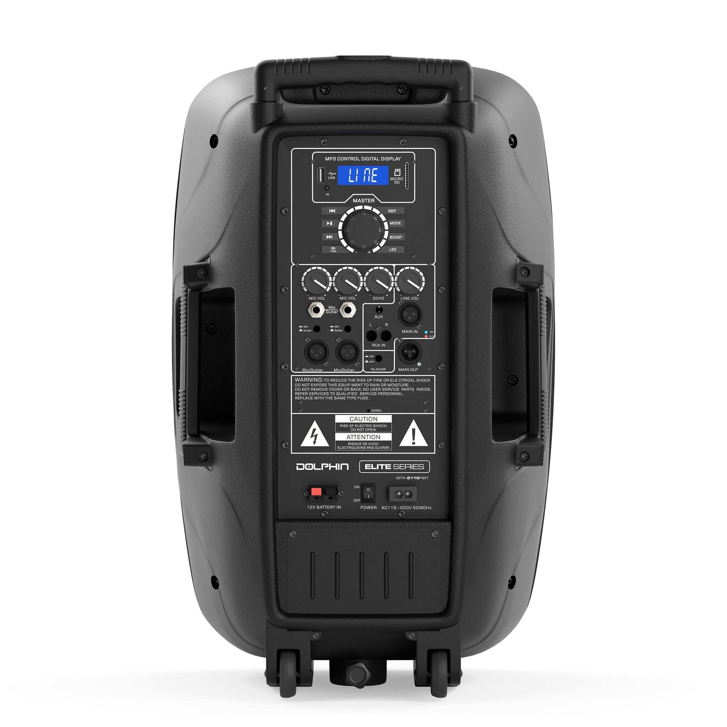 Dolphin 15" Rechargeable Speaker SPX-2115R
