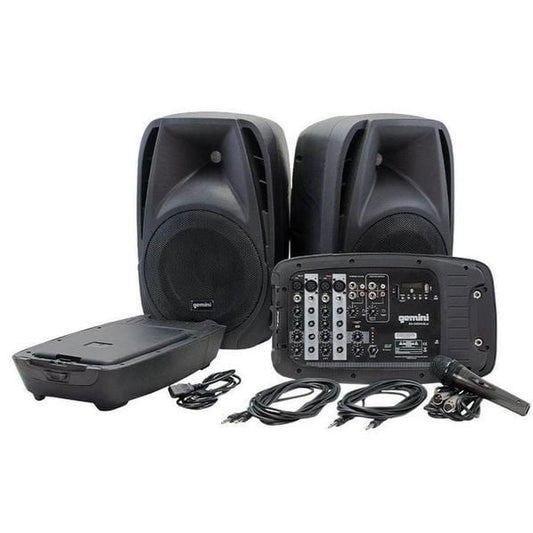 Gemini Portable PA System ES-210MXBLU