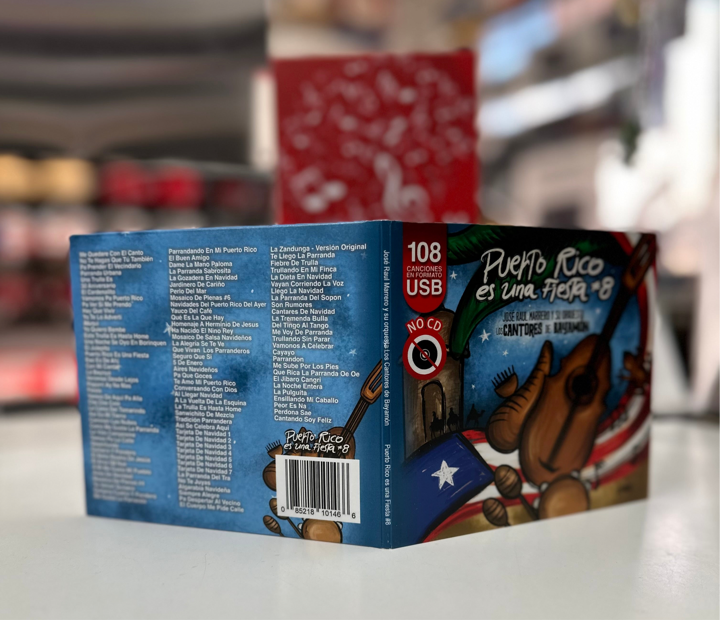 Puerto Rico es una Fiesta #8 by Los Cantores de Bayamon USB with 108 Canciones