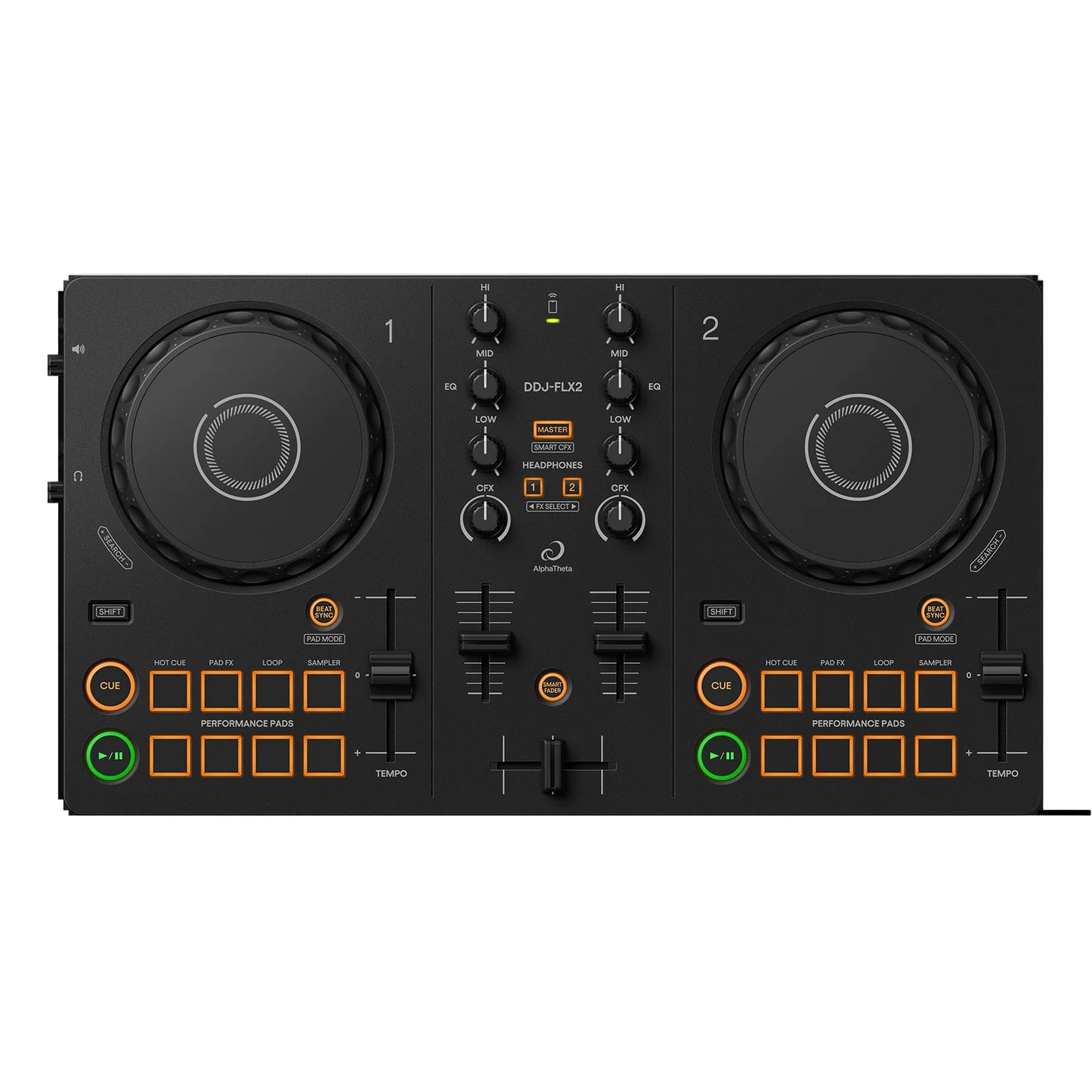 Pioneer DJ 2-Channel Smart DJ Controller DDJ-FLX-2