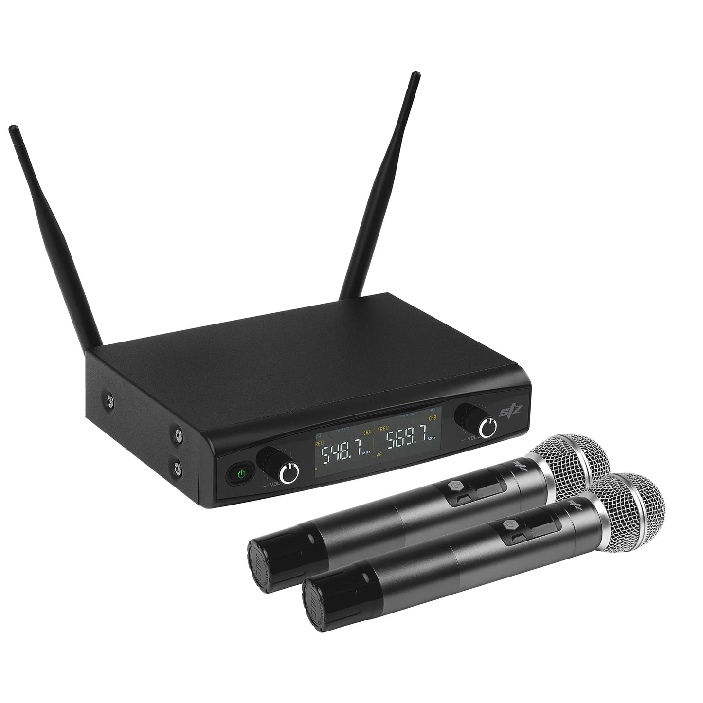 STZ Wireless Dual Microphones UHF STZ-W3372