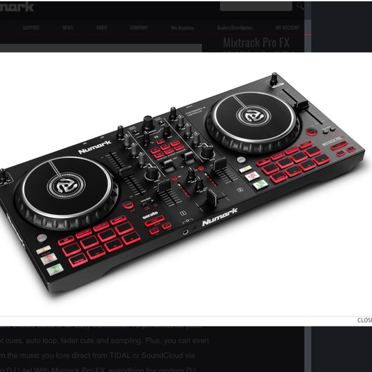 Numark Mixtrack PRO FX DJ Controller