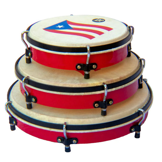 DP PVC Pandero Set PR Flag Design with Bag