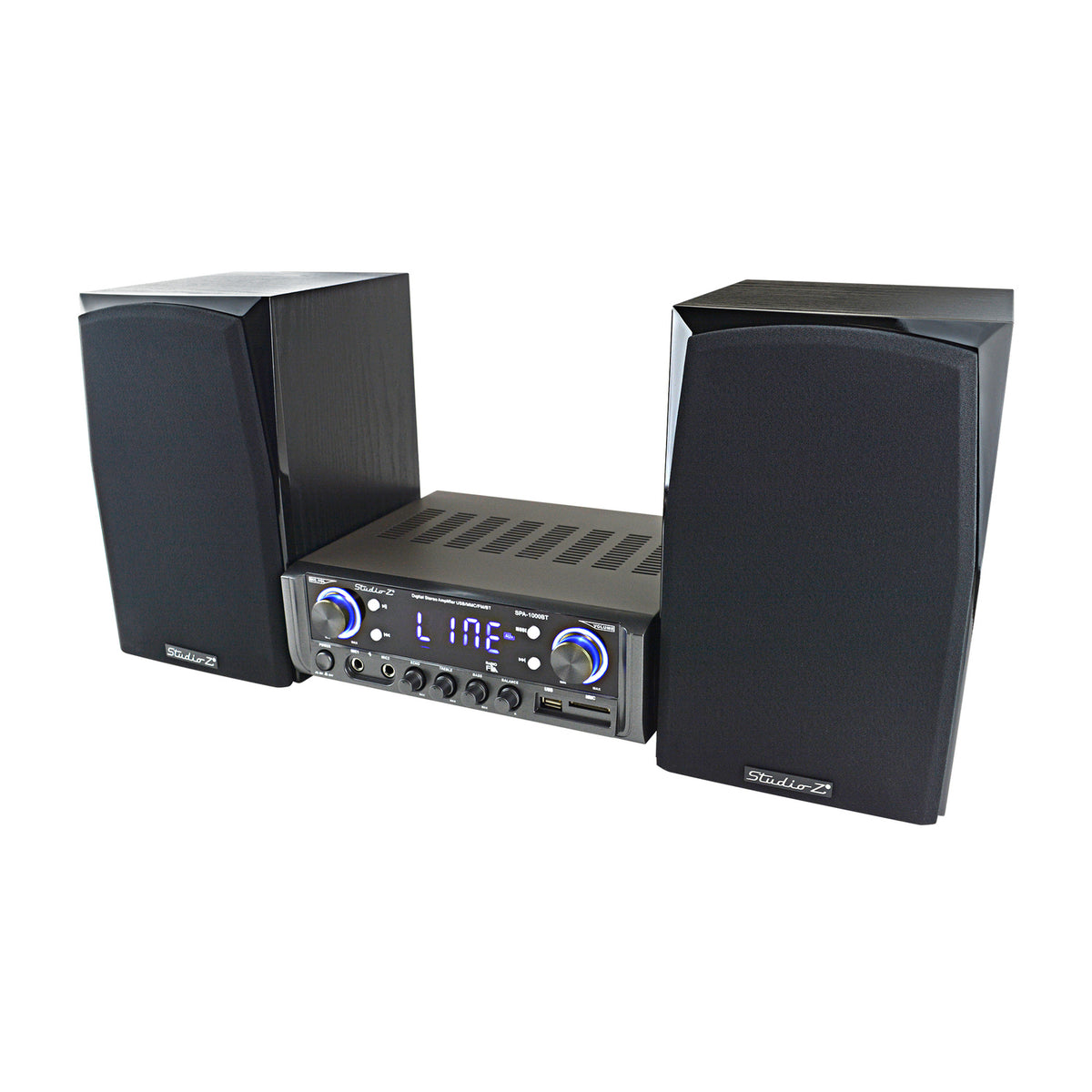 Studio Z Mini Component Home Speaker SPA-1050CMB