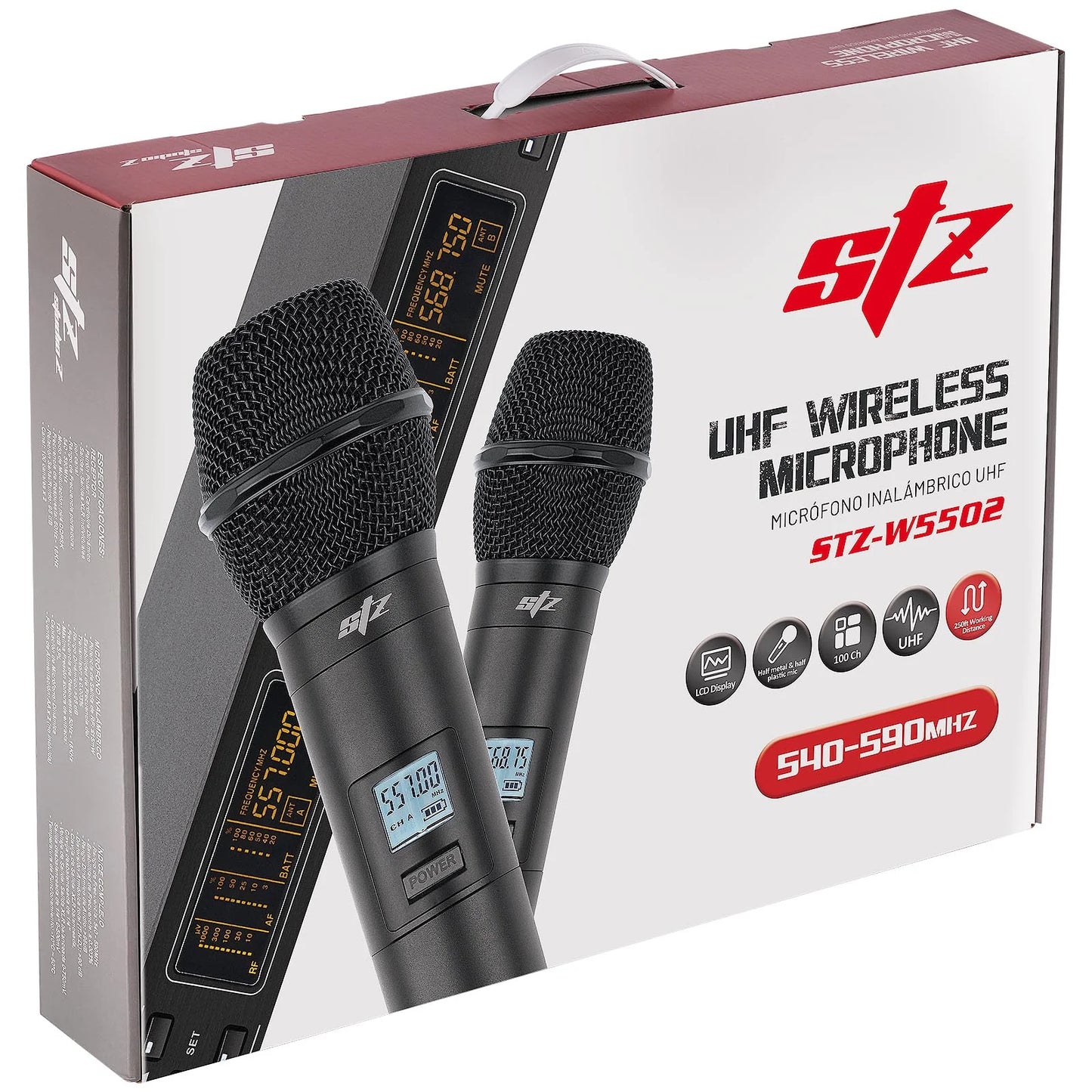 STZ Wireless Dual Microphones UHF STZ-W5502