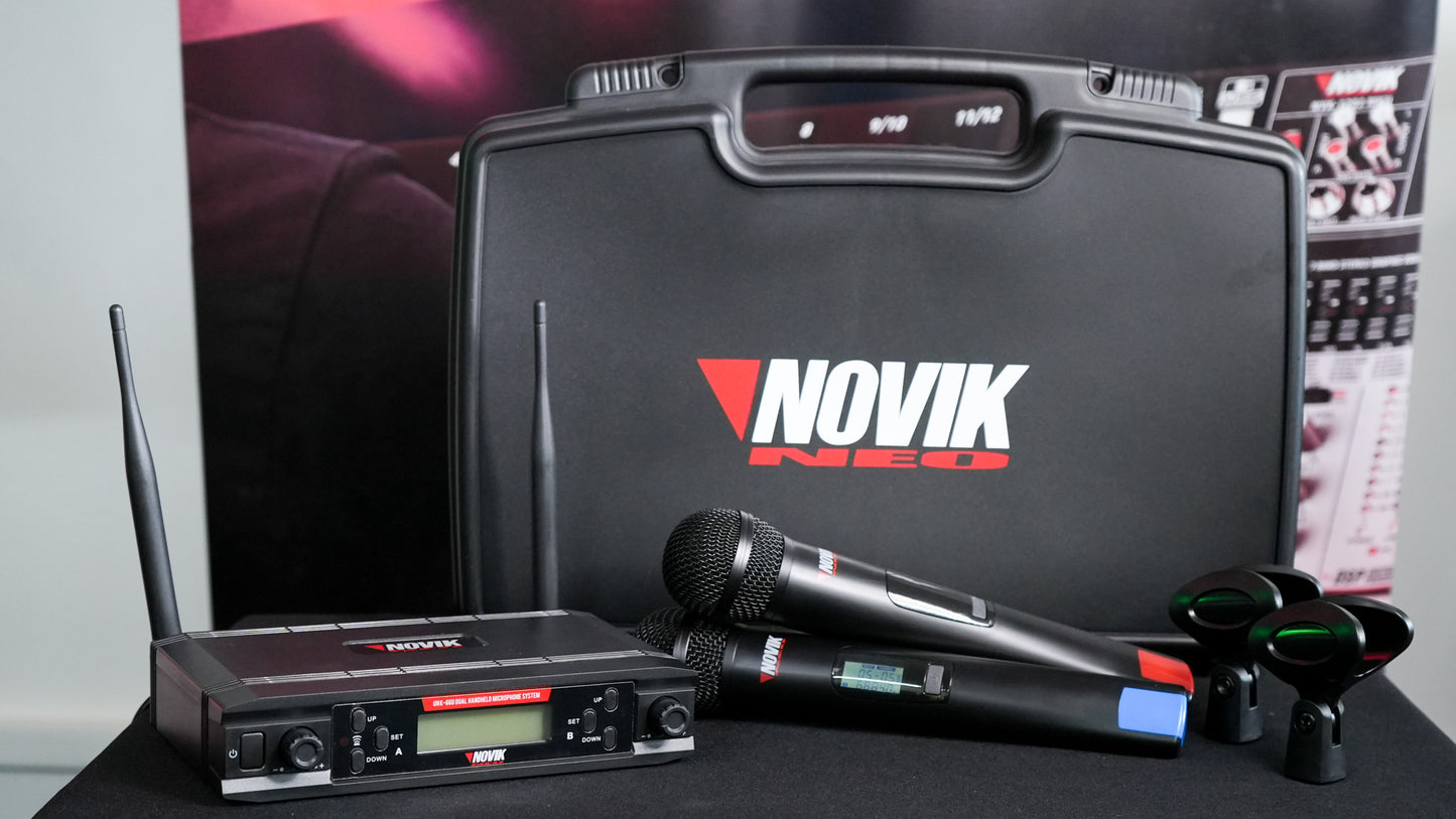 Novik Neo Dual Handheld Wireless Microphones UNK-660