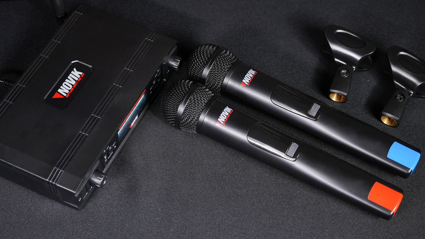 Novik Neo Dual Handheld Wireless Microphones UNK-660