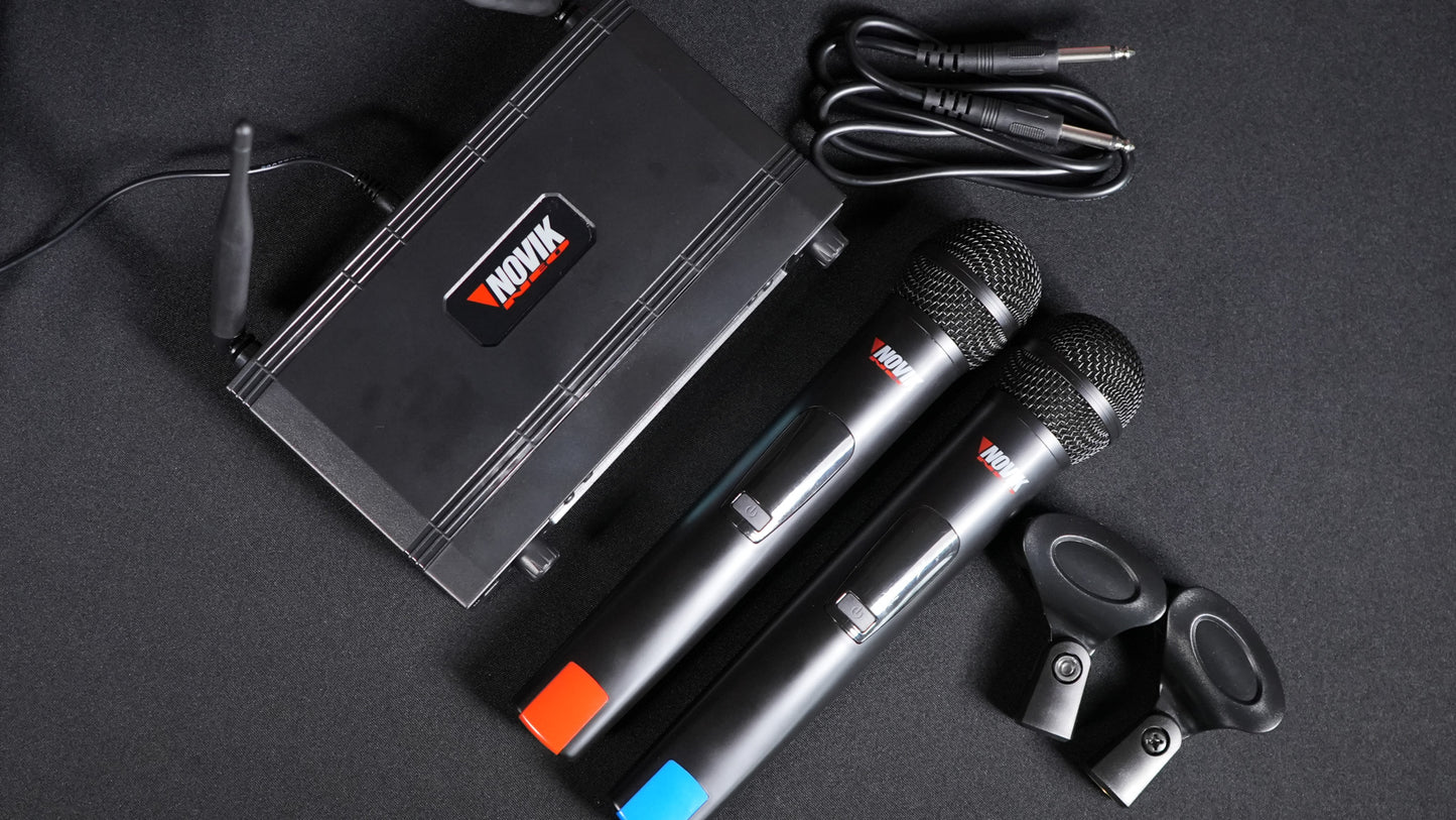 Novik Neo Dual Handheld Wireless Microphones UNK-660