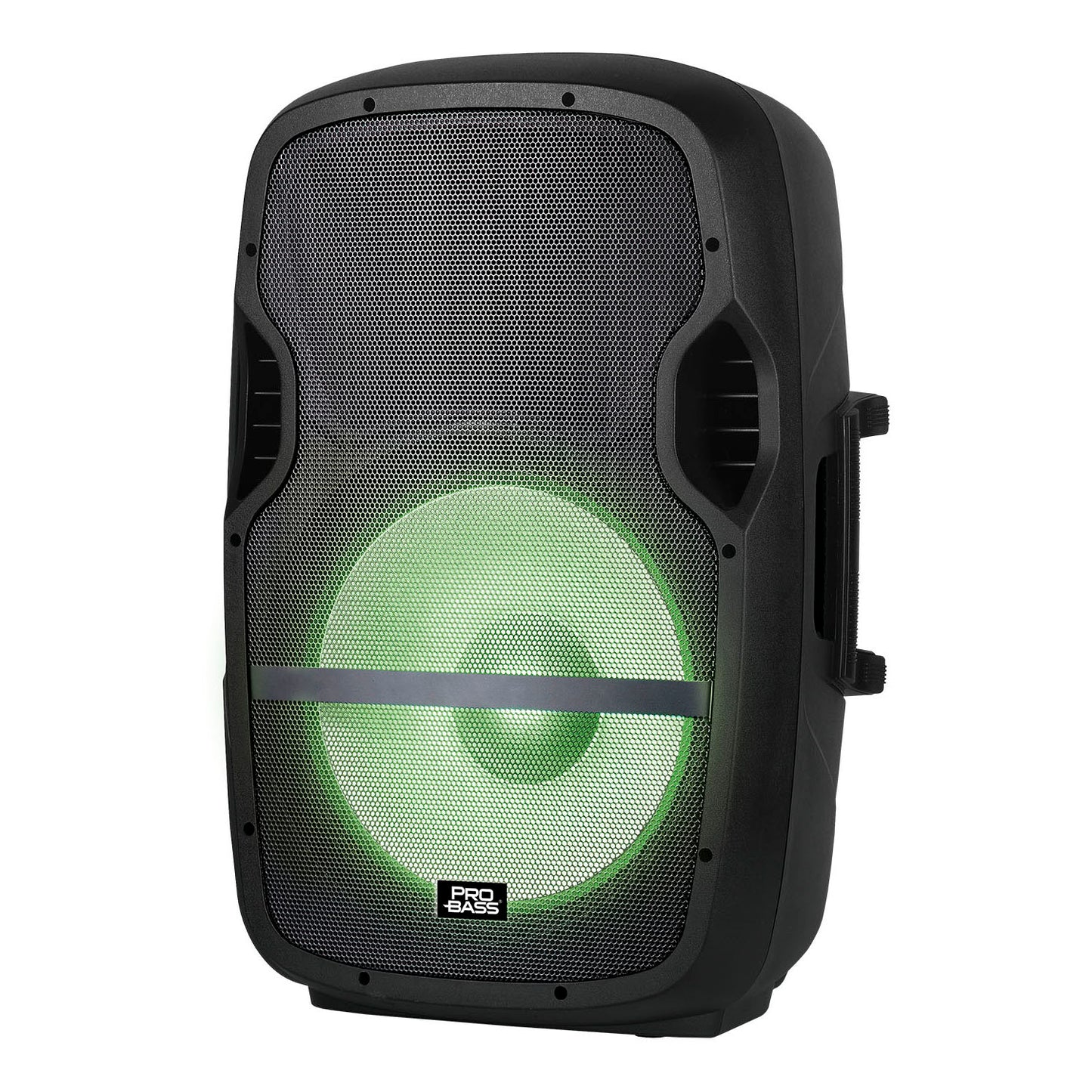 Pro Bass Powered Speaker Combo Stand and Microphone ELEVATE-LP