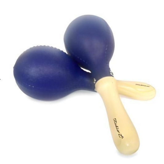 Studio Z Plastic Maracas Wood AMRC-06