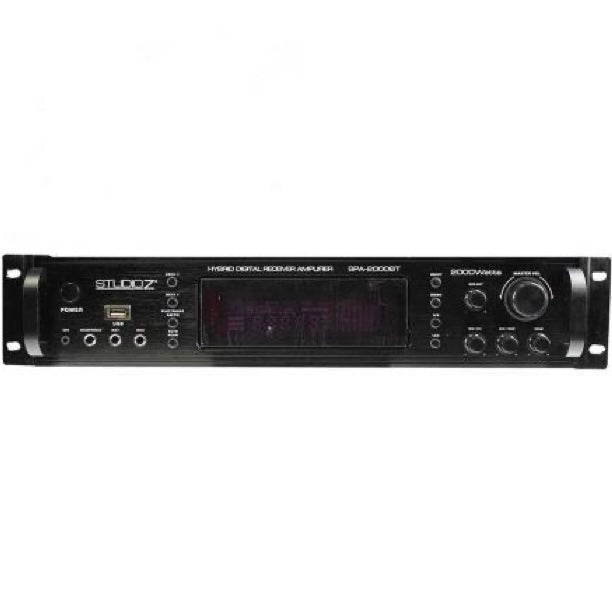 Studio Z Hybrid Digital Receiver Amplifier - 2000 Watts SPA-2000BT