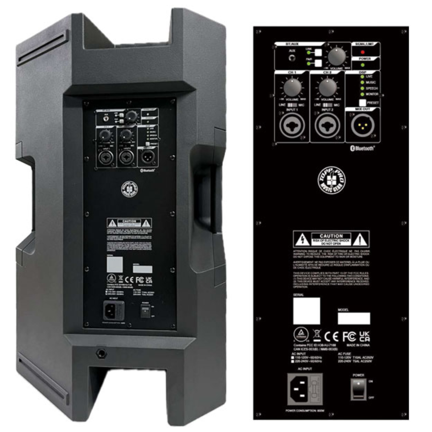 Topp Pro ZP-15A 15" Powered Speaker (Special Order)