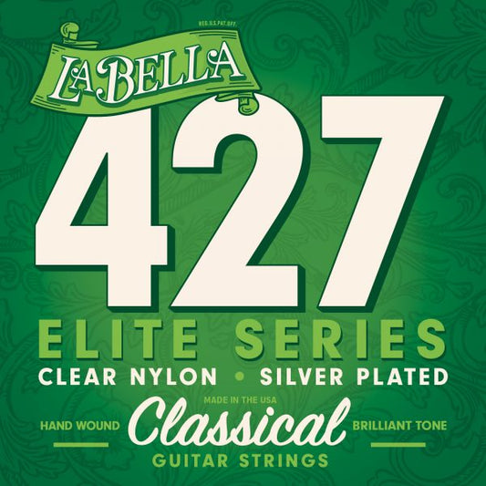 La Bella 427 Elite Serie Clear Nylon Classical Guitar Strings