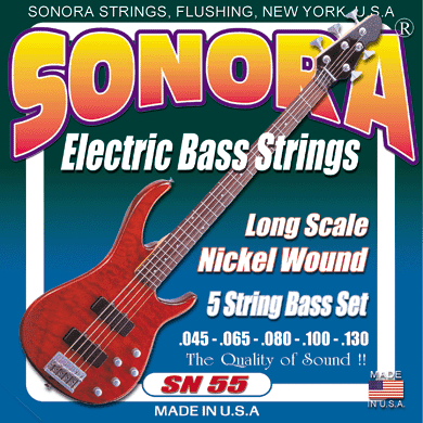 Sonora Bass Strings Set 5 SN55