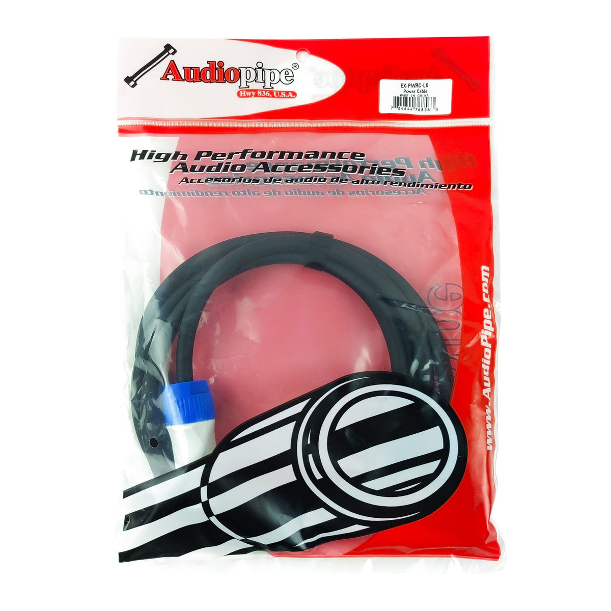 Audiopipe EX-PWRC-L6 power extension cable