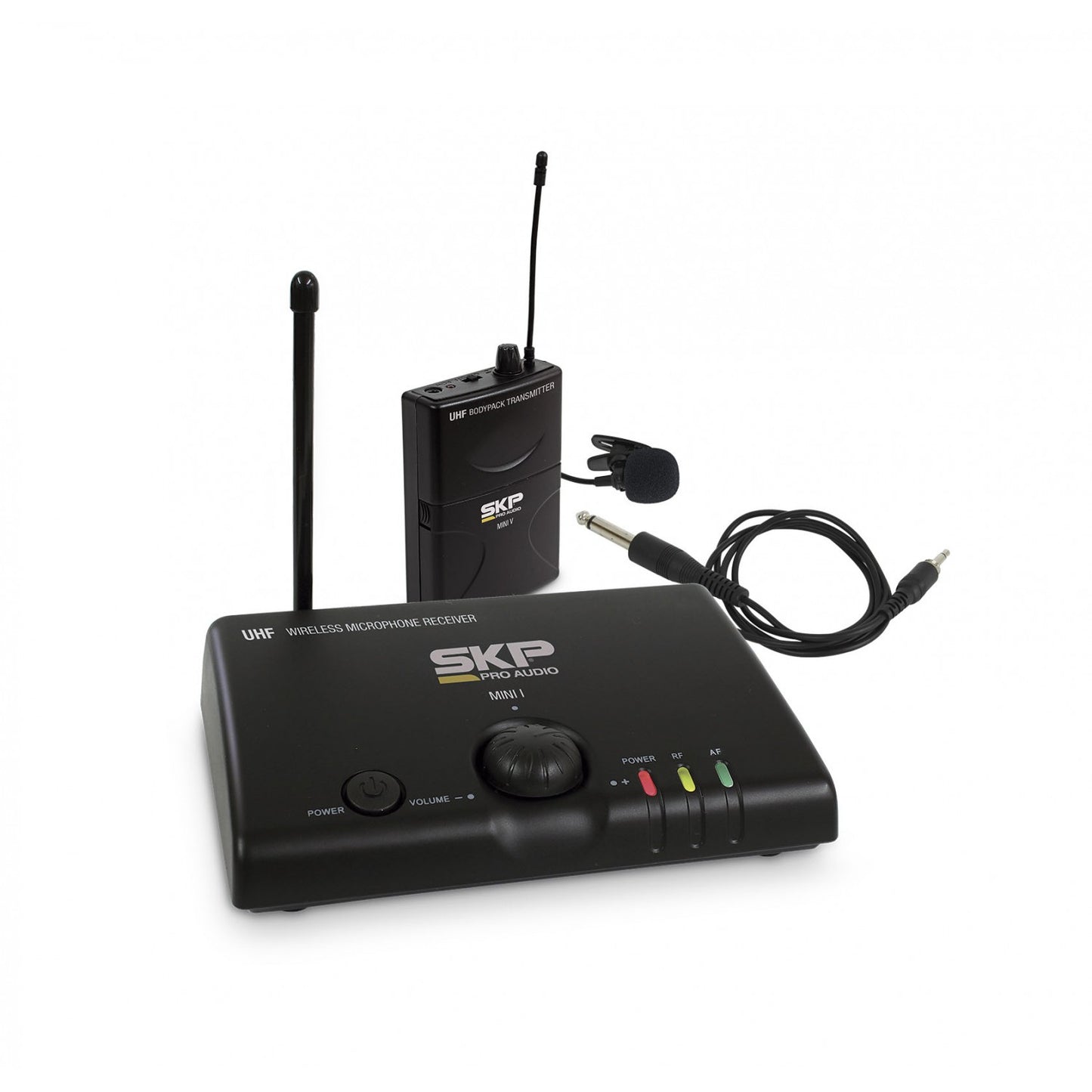 Skp Pro Audio Uhf Mini III Lavalier Wireless Microphone