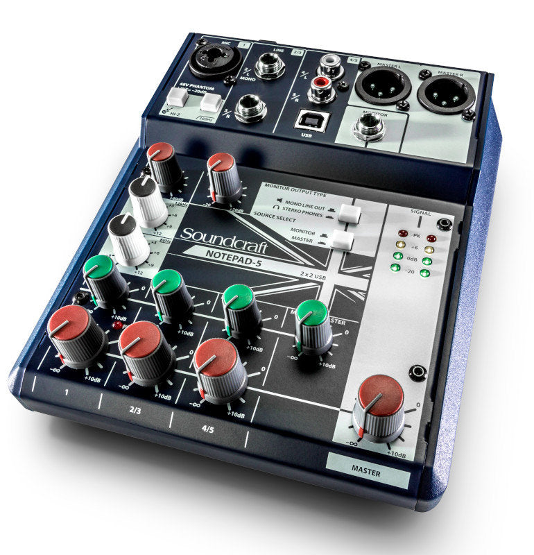 Soundcraft Notepad-5