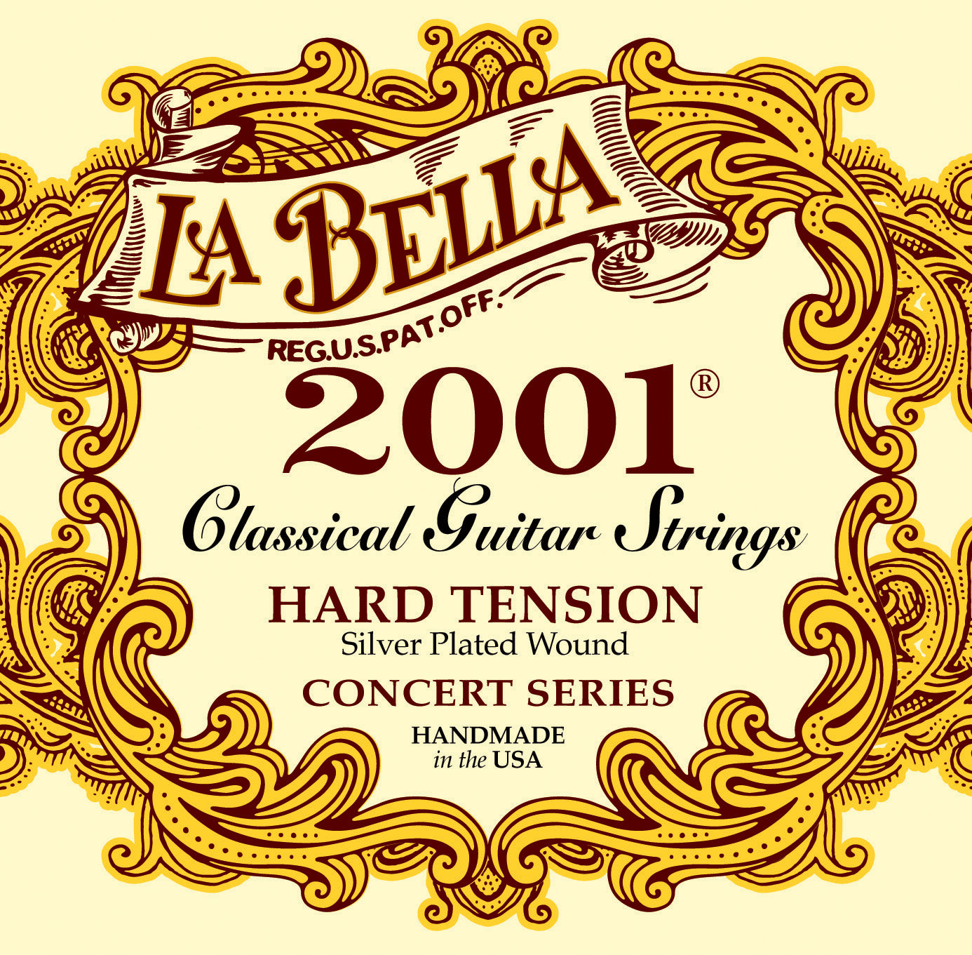 La Bella Nylon Hard Tension 2001