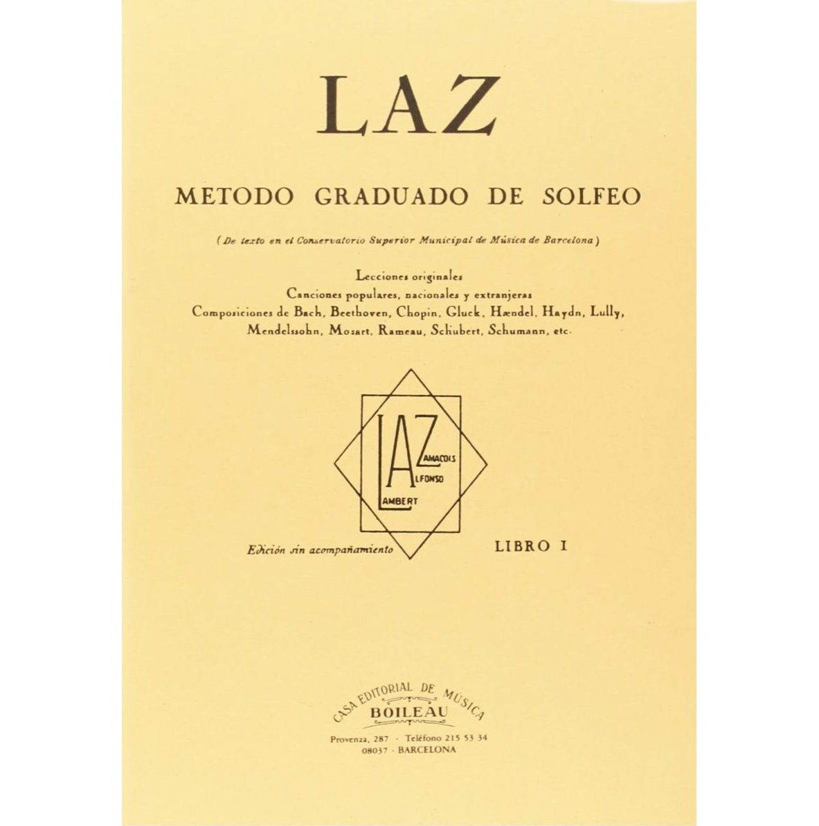 LAZ Método Graduado de Solfeo