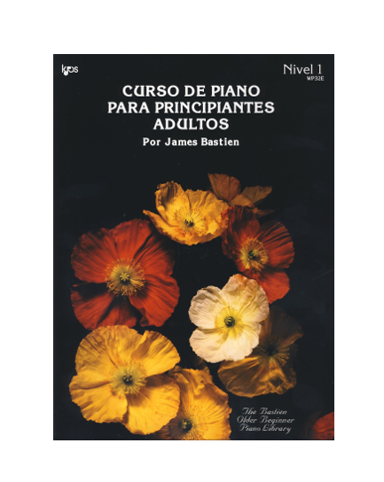Curso De Piano Para Principiantes Adultos Nivel 1 por James Bastien WP32E