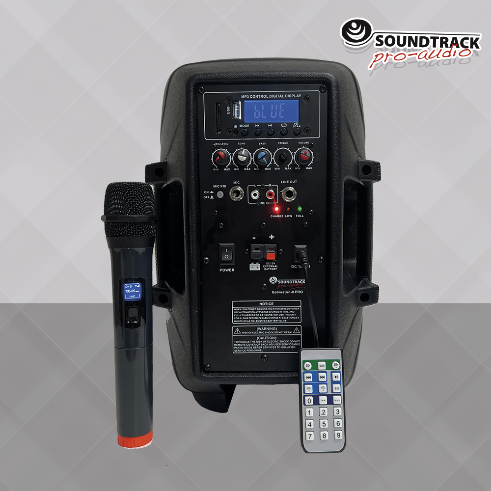 Soundtrack Rechargeable Speaker 8”