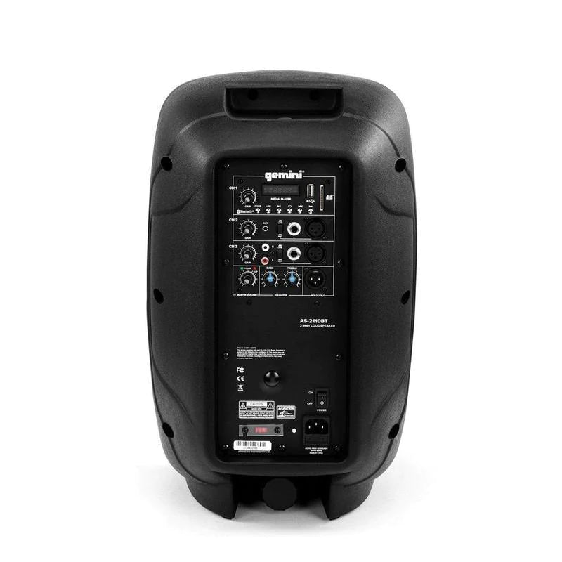 Gemini Active 10" Bluetooth Loudspeaker AS-2110BT