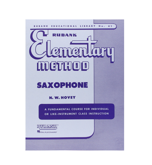 Rubank Elementary Method Saxophone
