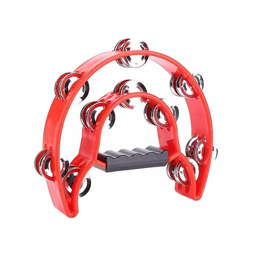 Half Moon Double Tambourine