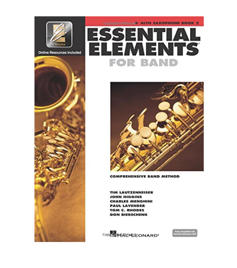 Essential Elements For Band Alto Saxophone Book II