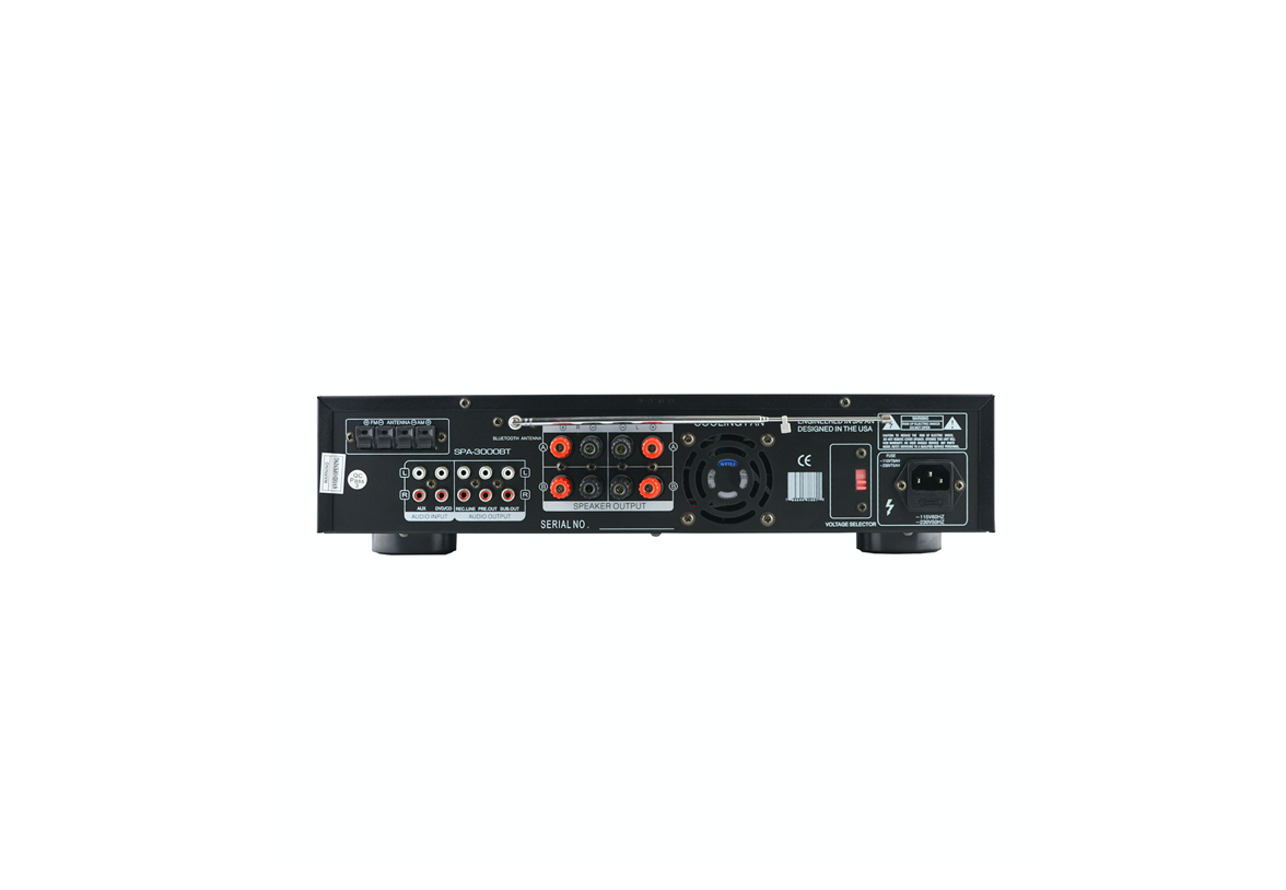 Studio Z Hybrid Digital Receiver Amplifier - 3000 Watts SPA-3000BT
