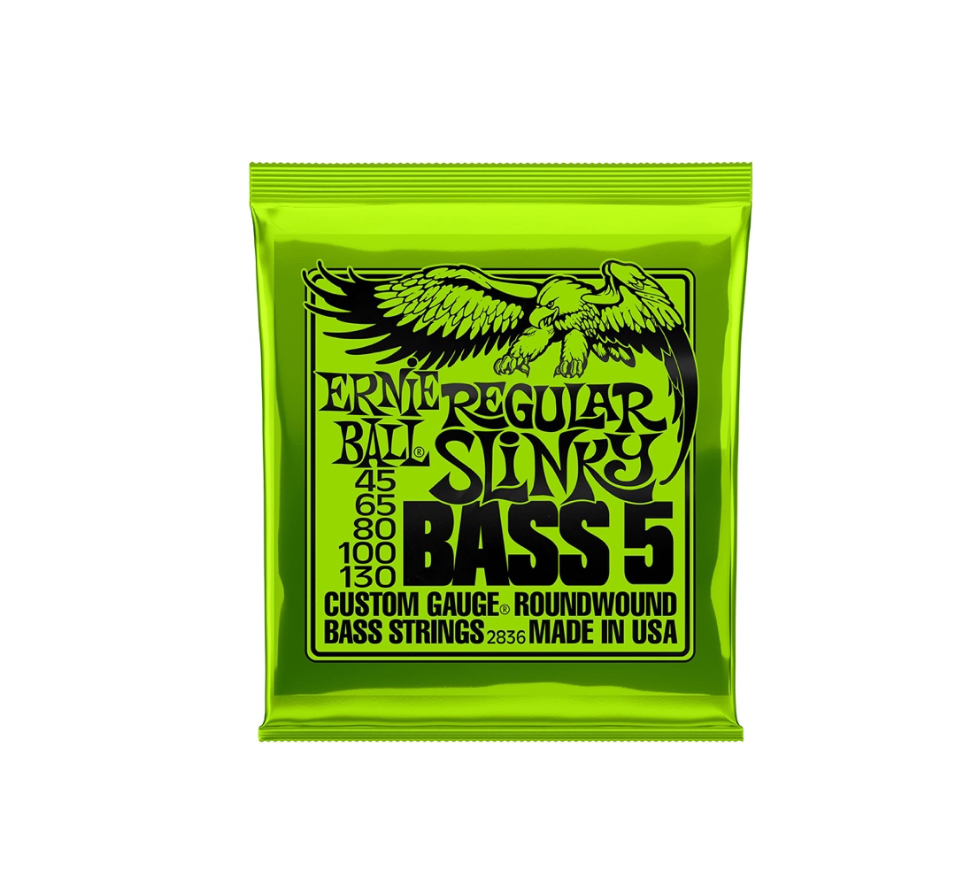 Ernie Ball Electric Bass Strings 2836 Strings (45-130)