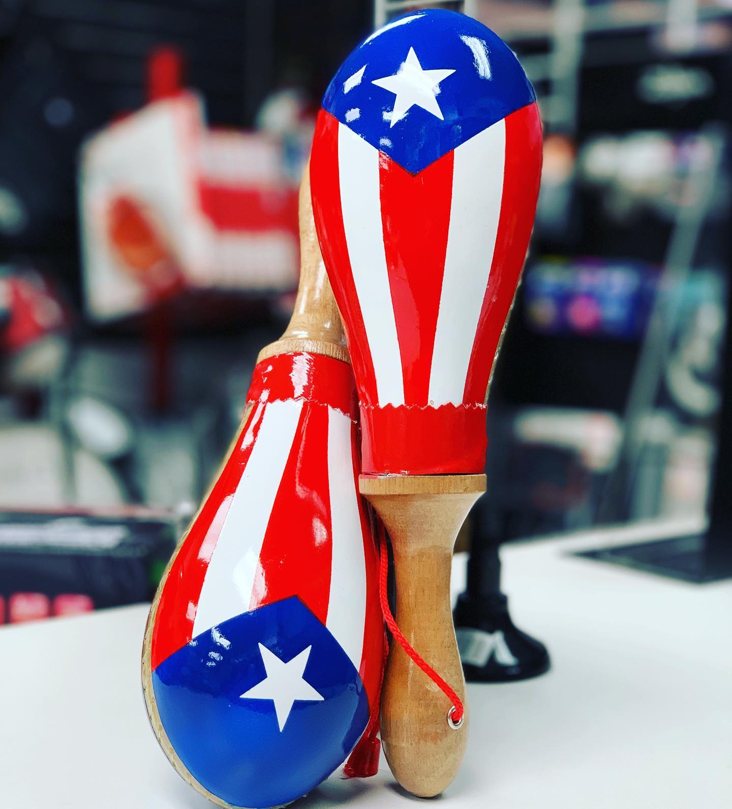 Sonora Hand Made Rawhide Maracas PR MCGB