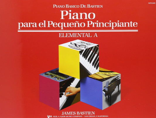 Bastien-Piano para Peq Principiante Elemental A WP230E-A